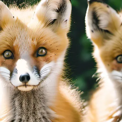 chat with ai character: Baby foxes 