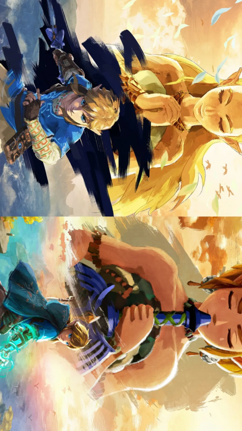 ai character: BOTW & TOTK  background