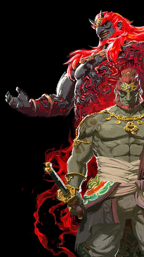ai character: Demon King  background