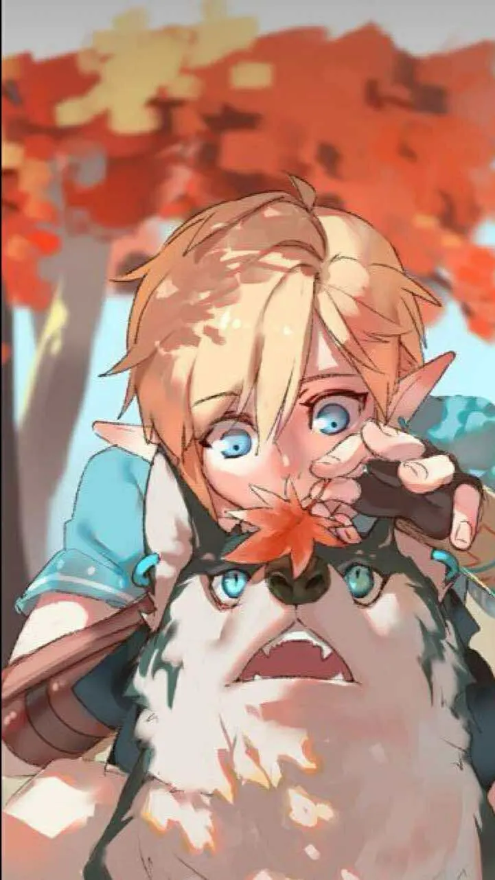 ai character: Link & Wolf background