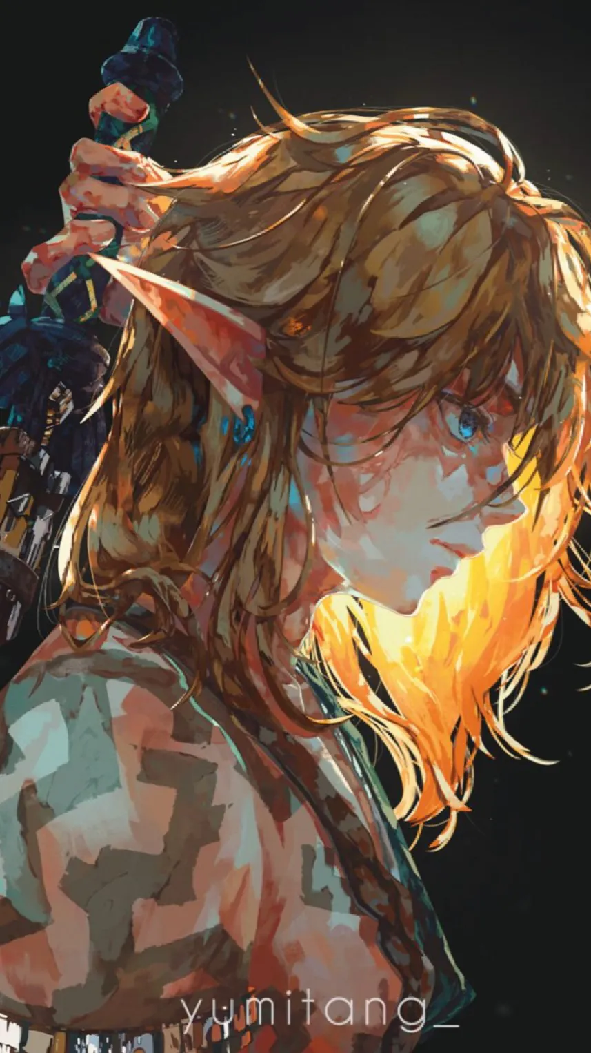 ai character: Link (TOTK) background