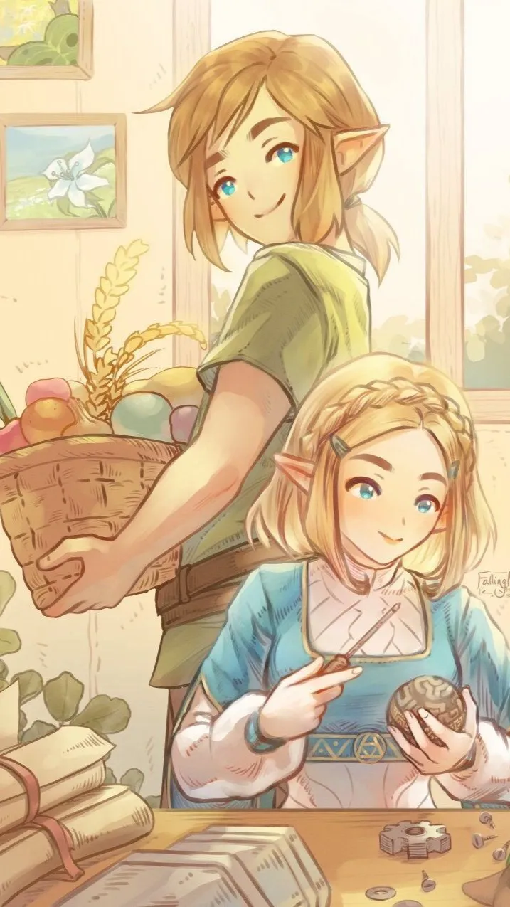 ai character: LOZ Kitchen   background