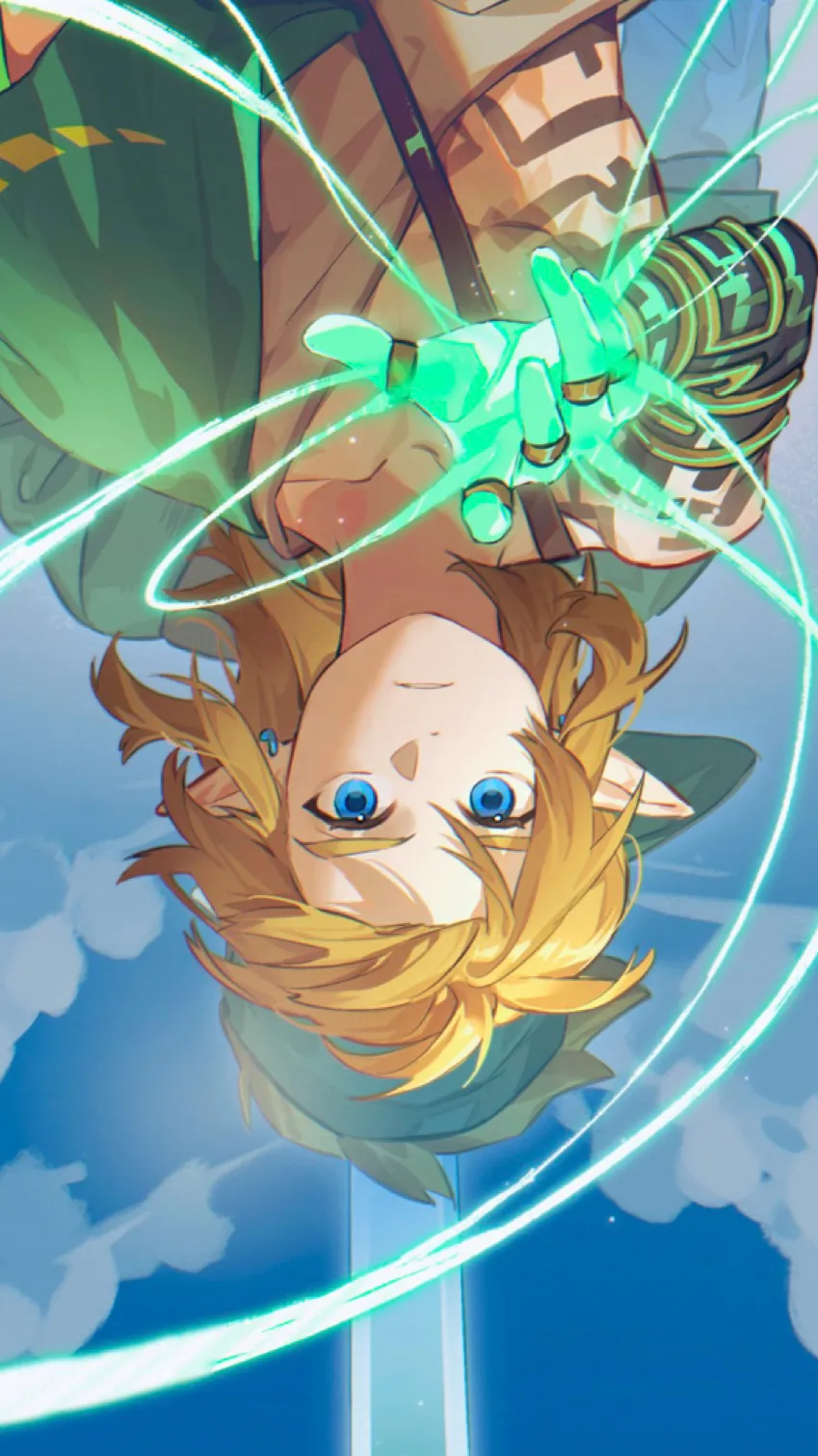 ai character: Link (TOTK) background
