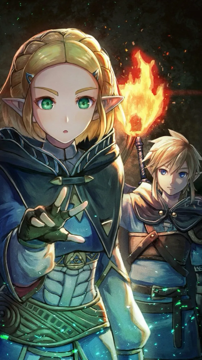 ai character: LOZ Teleport  background