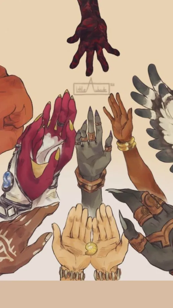 ai character: LOZ Hangout  background