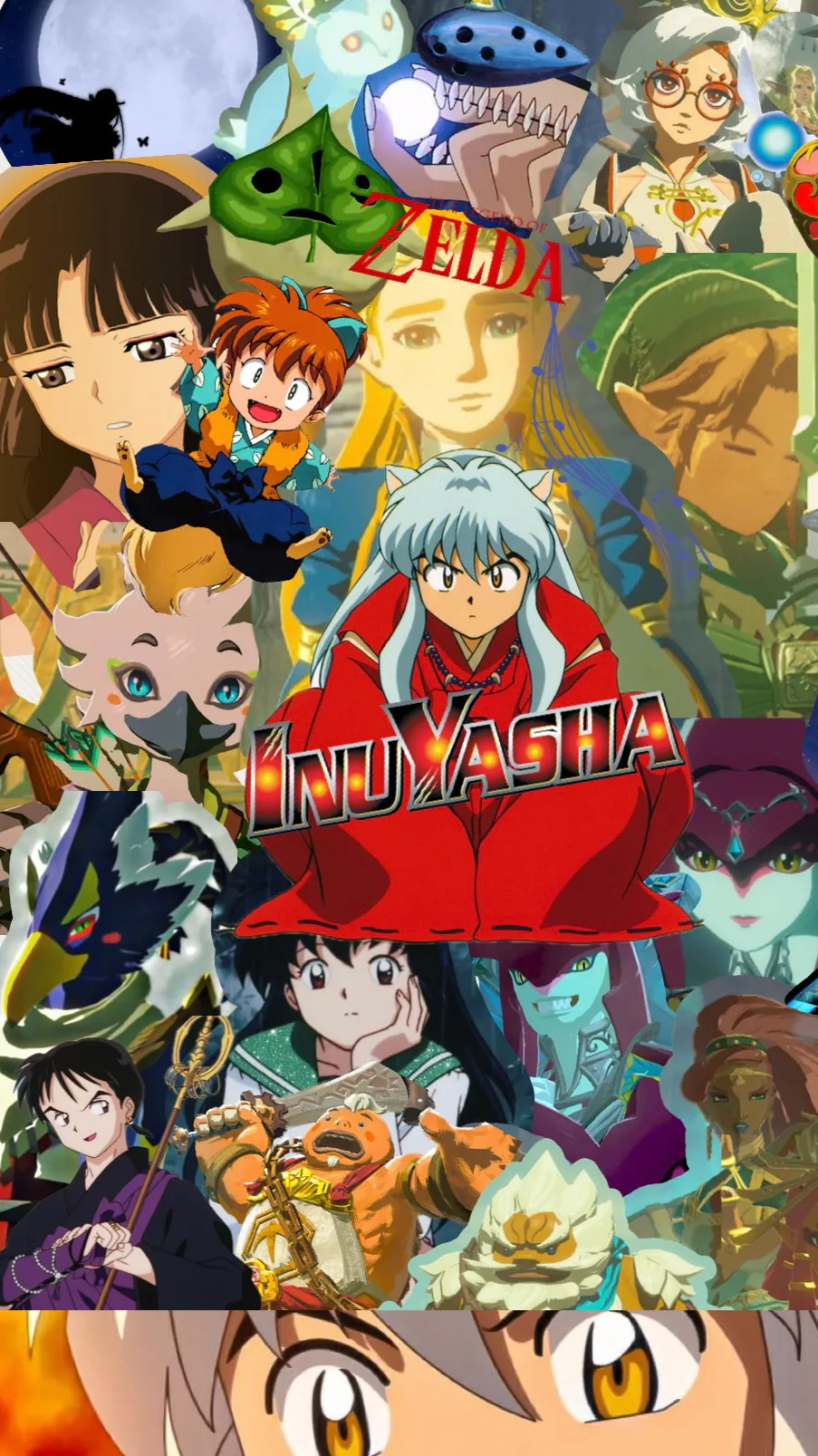 ai character: Inuyasha & Loz background