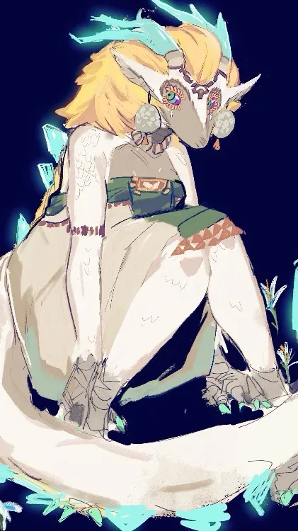 ai character: Zelda background