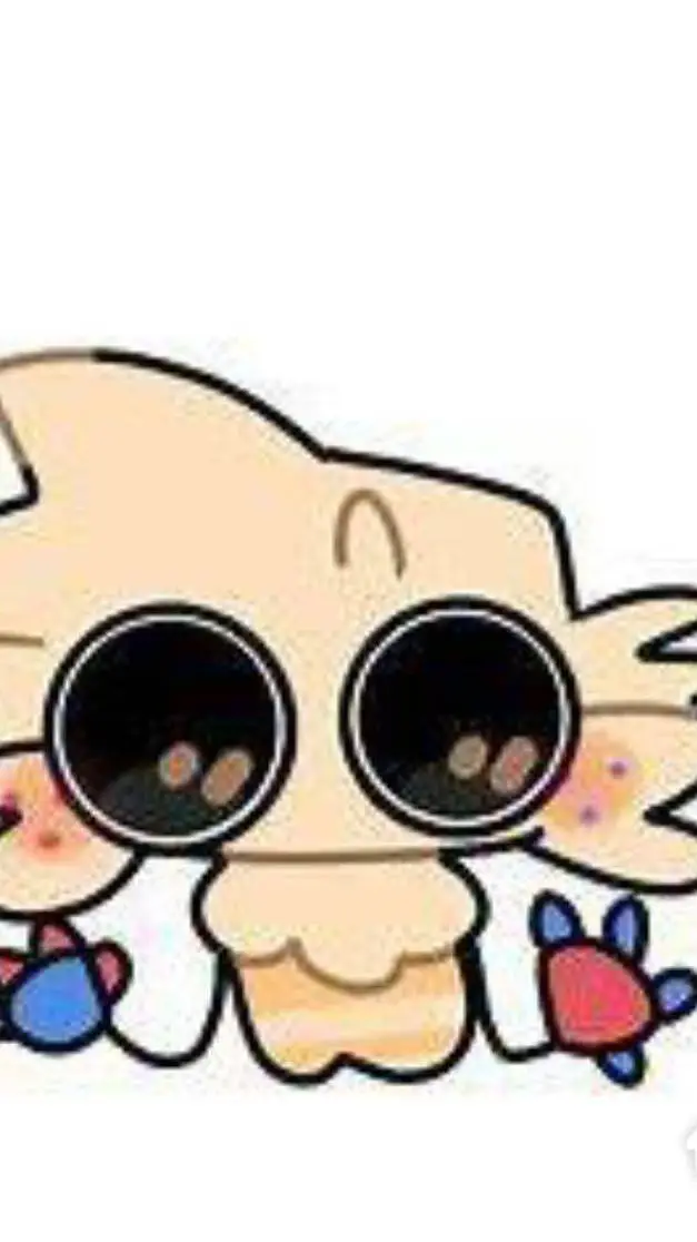 ai character: goob(baby/cute) background