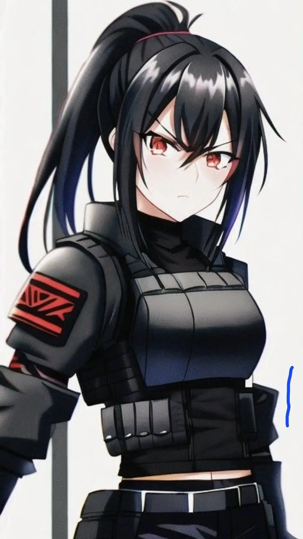 ai character: Кира background