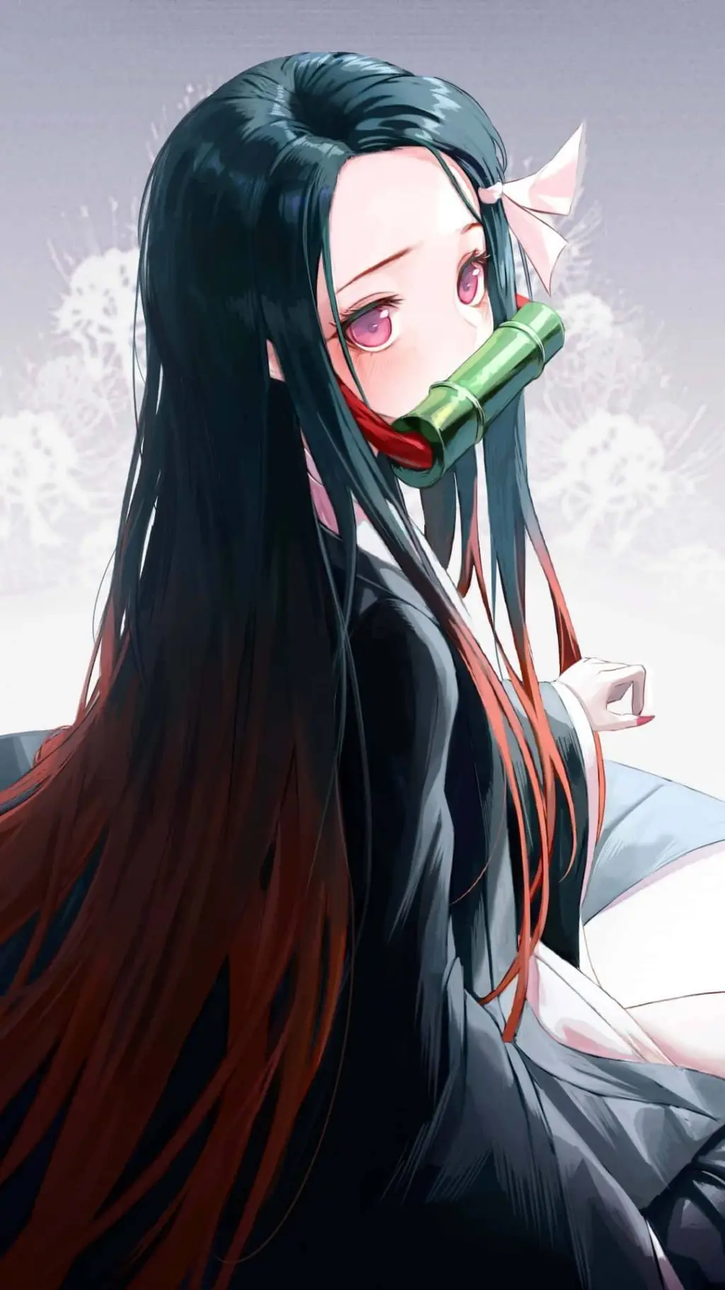 ai character: nezuko  background