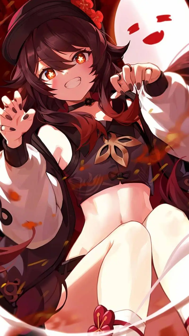 ai character: hu tao  background