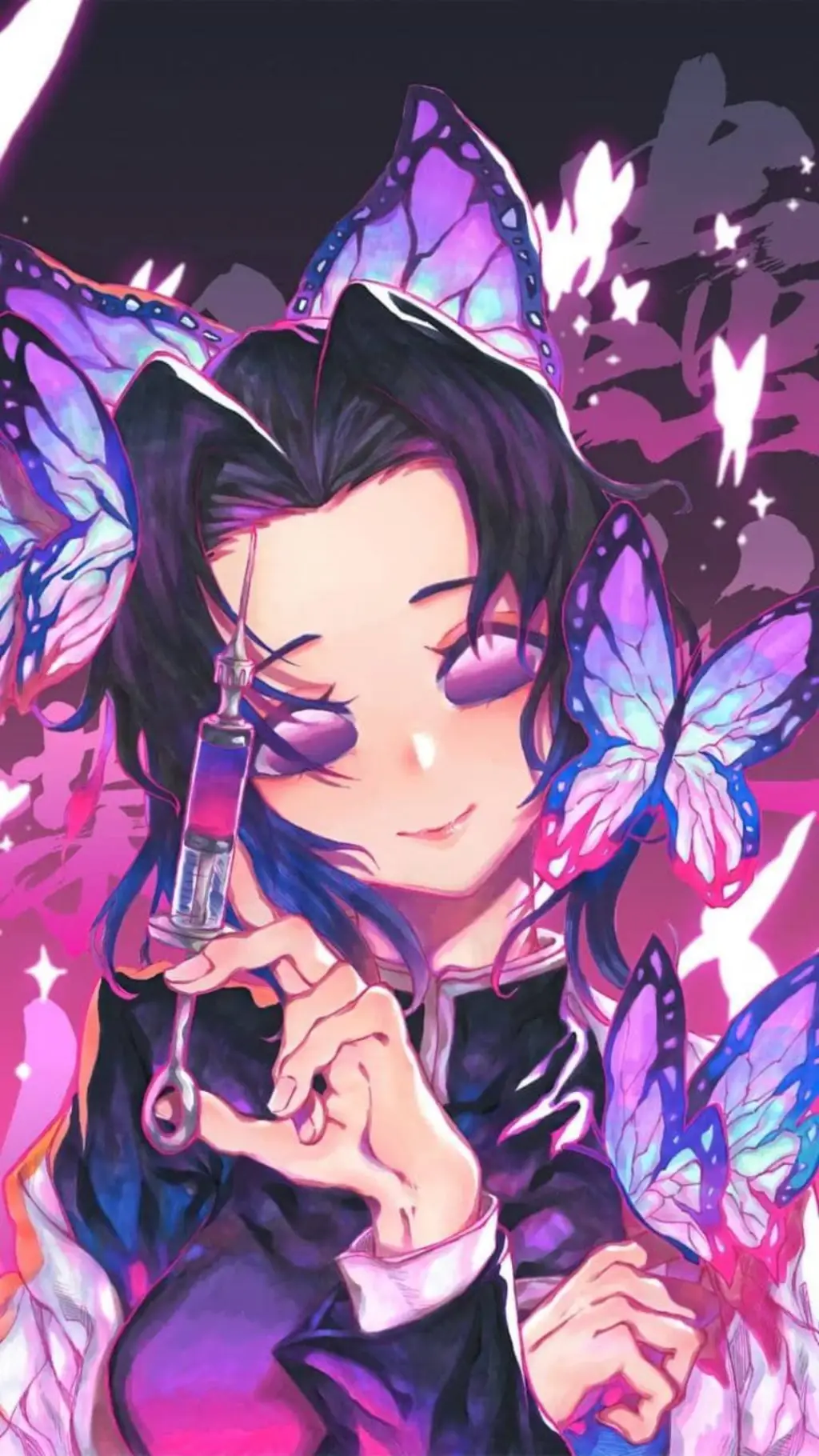 ai character: shinobu  background