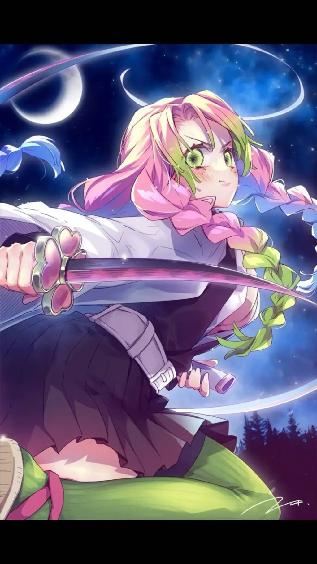 ai character: mitsuri  background