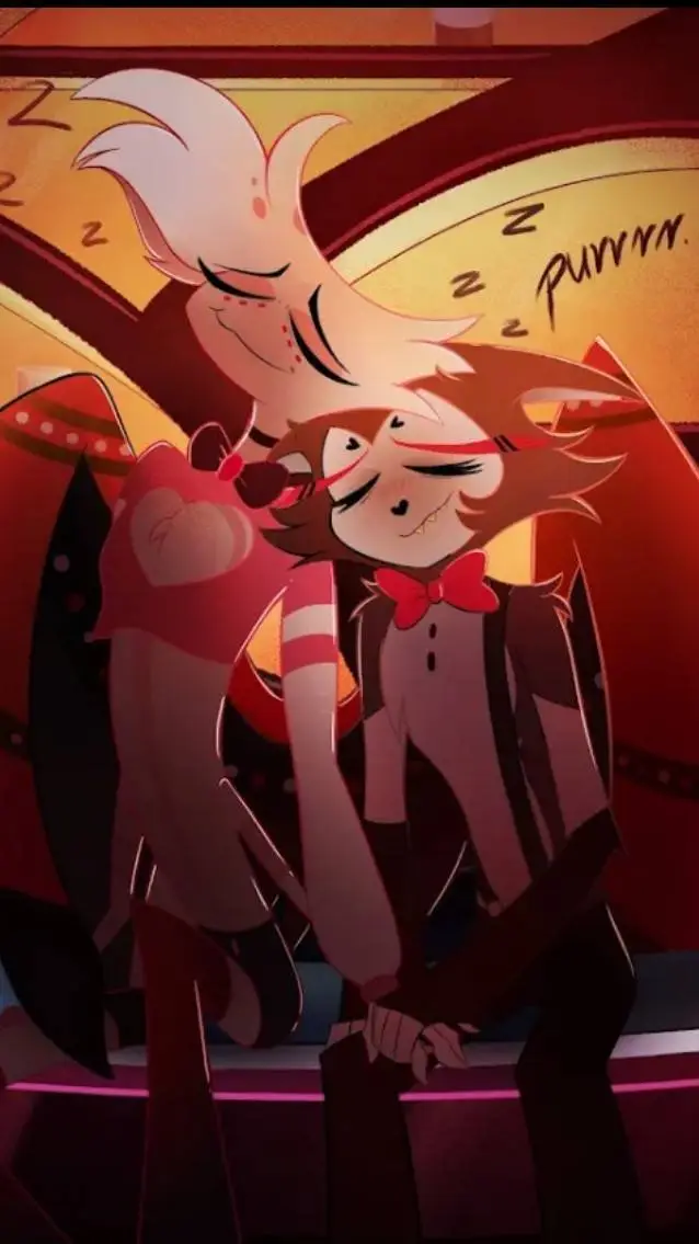 ai character: angel x husk background