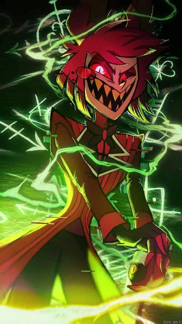 ai character: alastor  background