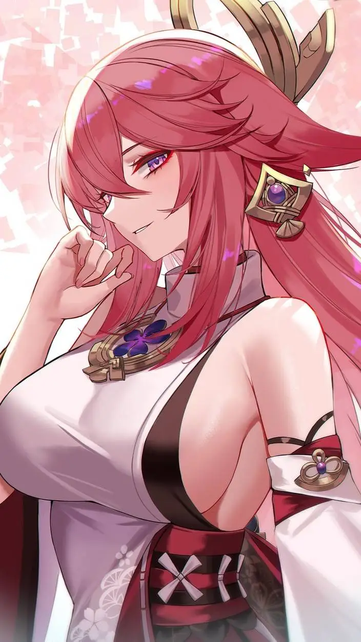 ai character: yae miko background