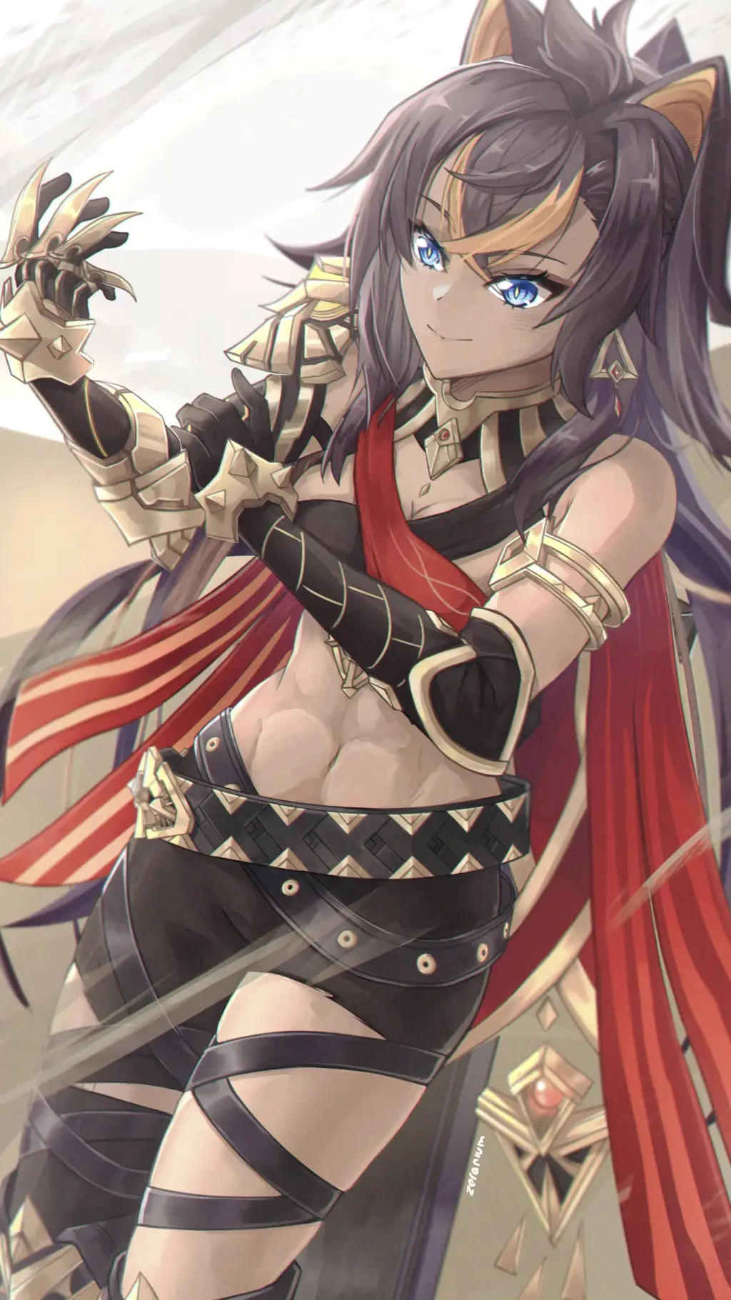 ai character: dehya background