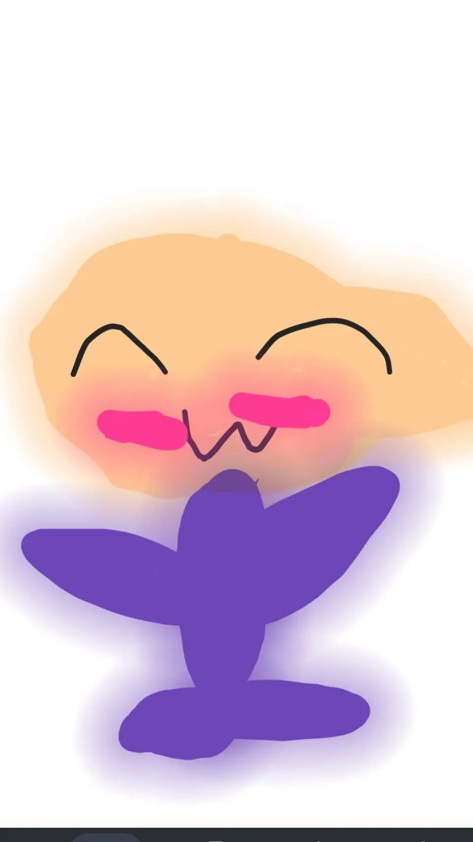 ai character: baby shelly  background