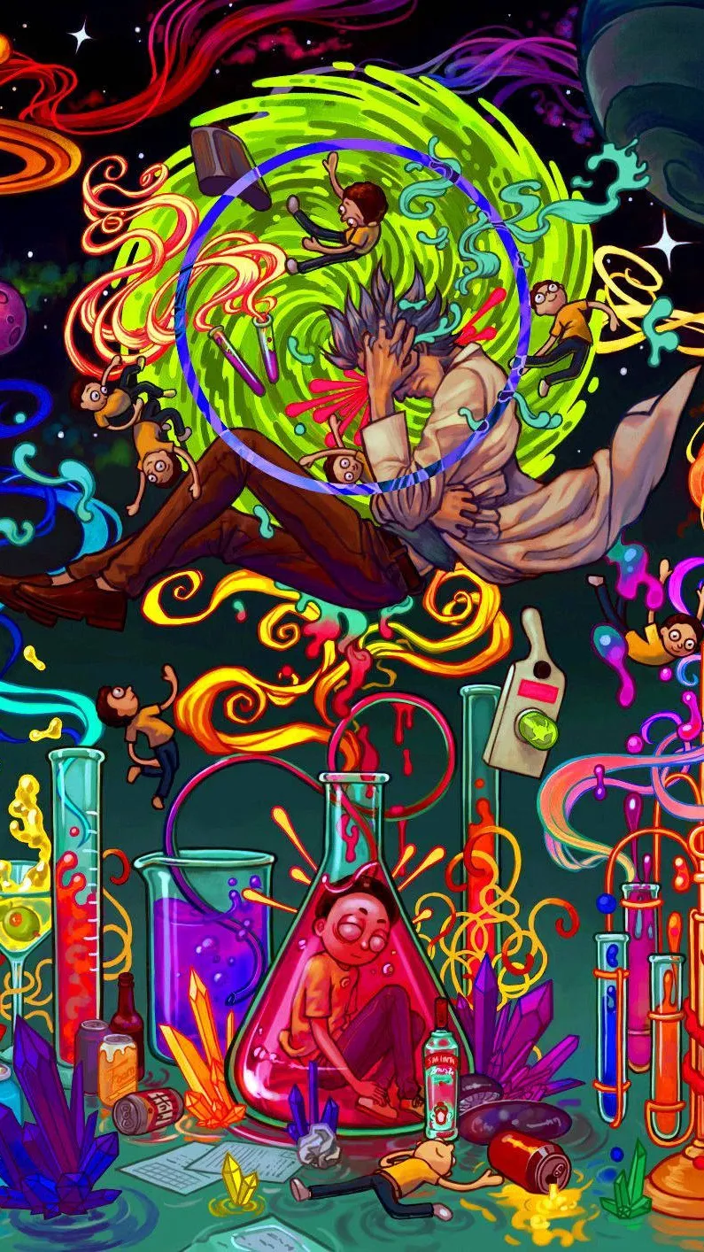 ai character: Rick and Morty background