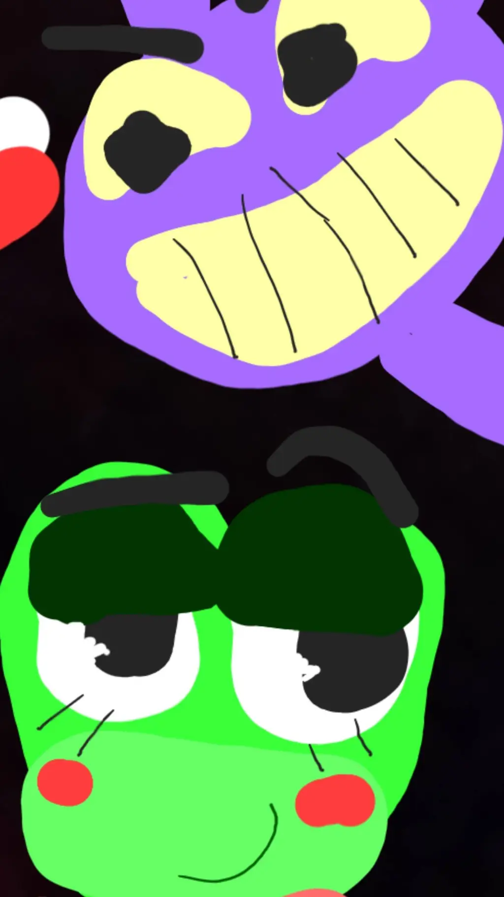 ai character: Ribbit background