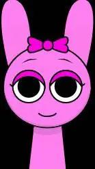 ai character: pinky the bunny background