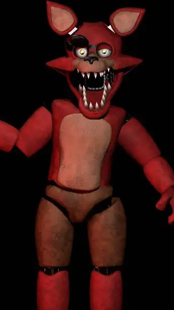 ai character: foxy the pirate background