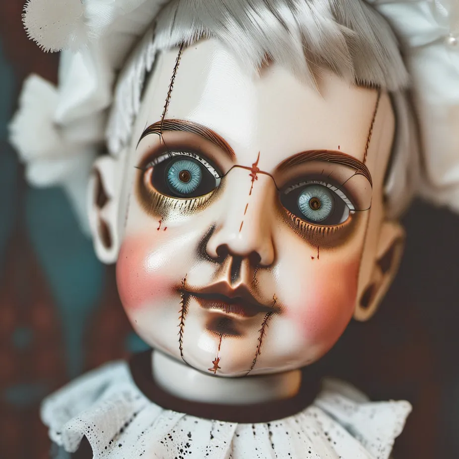 chat with ai character: Creepy doll