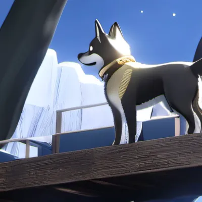 chat with ai character: Abandoned dog