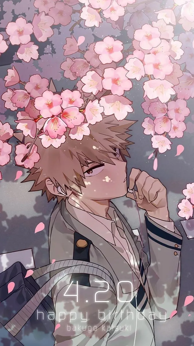 ai character: •~|Bakugo|~• background