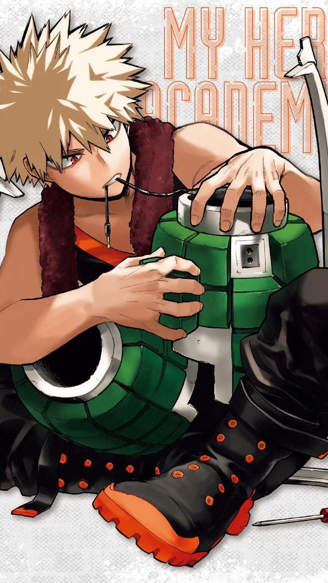 ai character: Bakugo quiere 💋 background