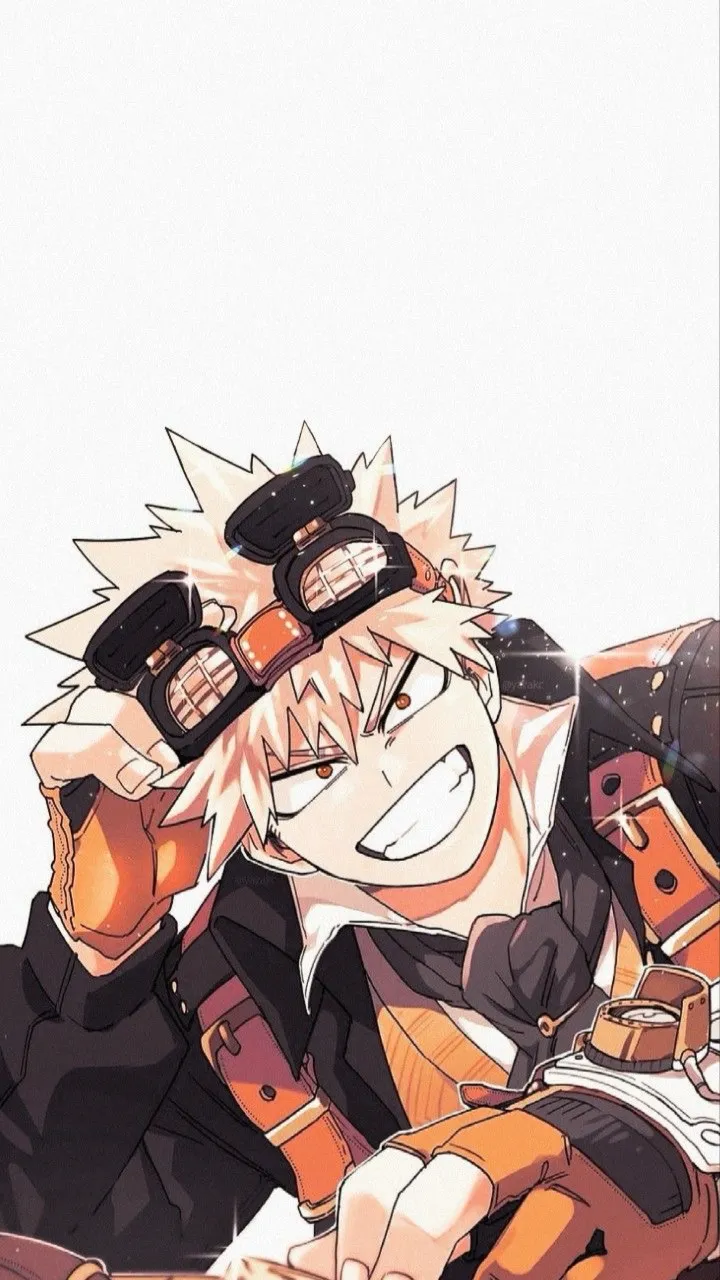 ai character: $bakugo+cofee$ background