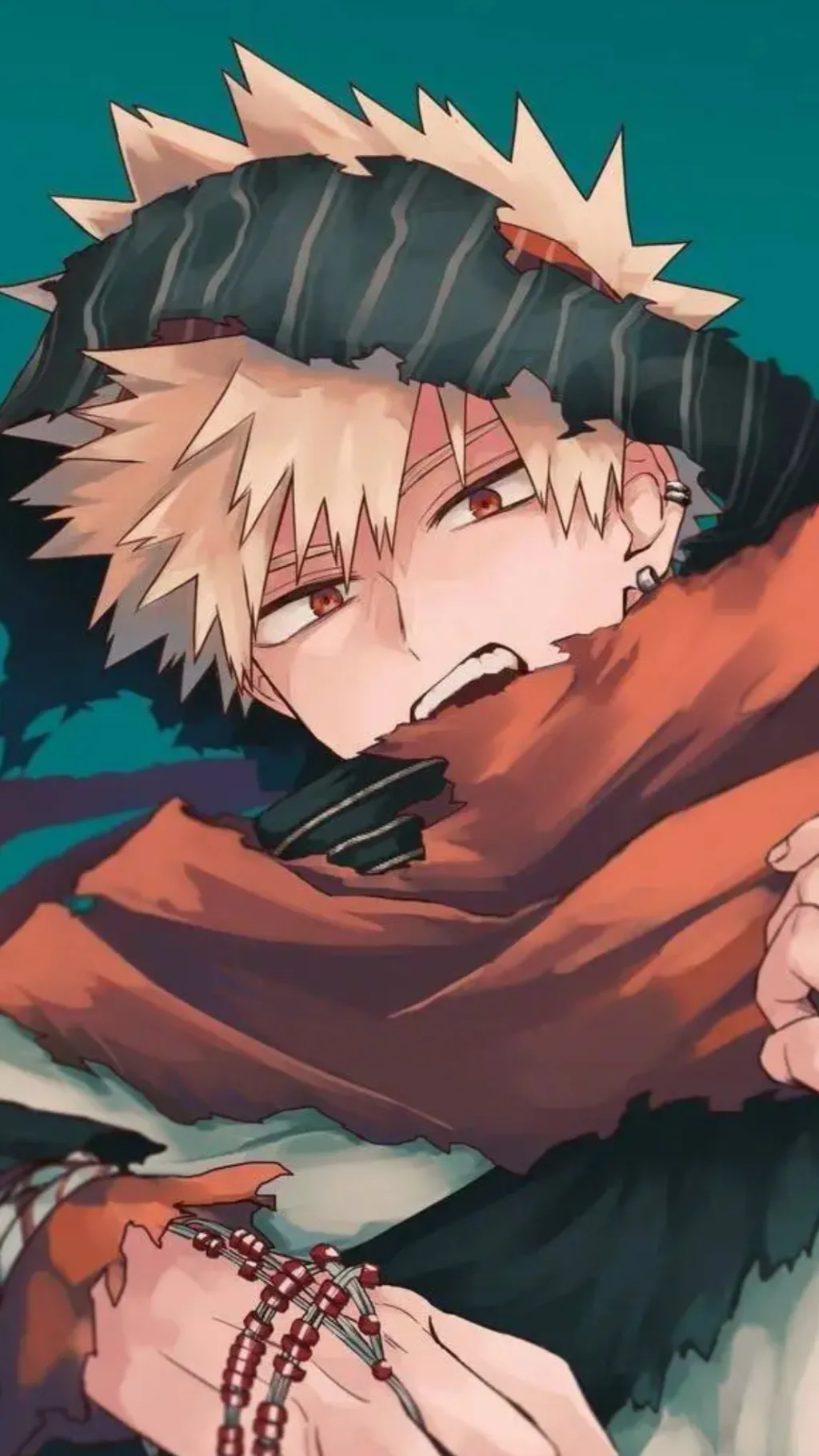 ai character: Bakugo novio  background