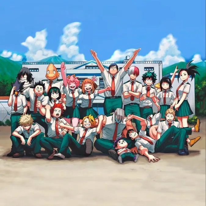 chat with ai character: Mha school 