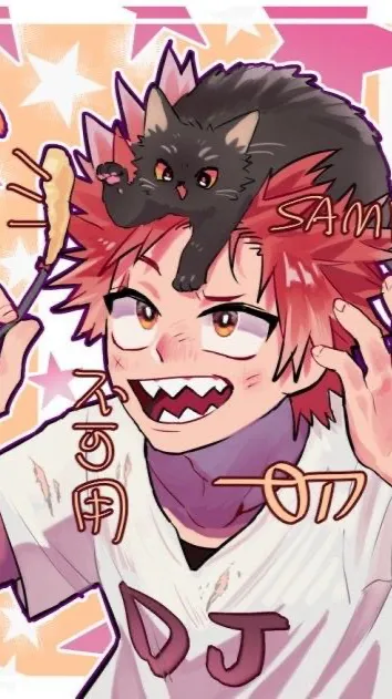 ai character: Kirishima tu amant background