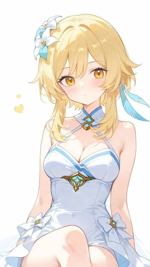 ai character: Lumine background
