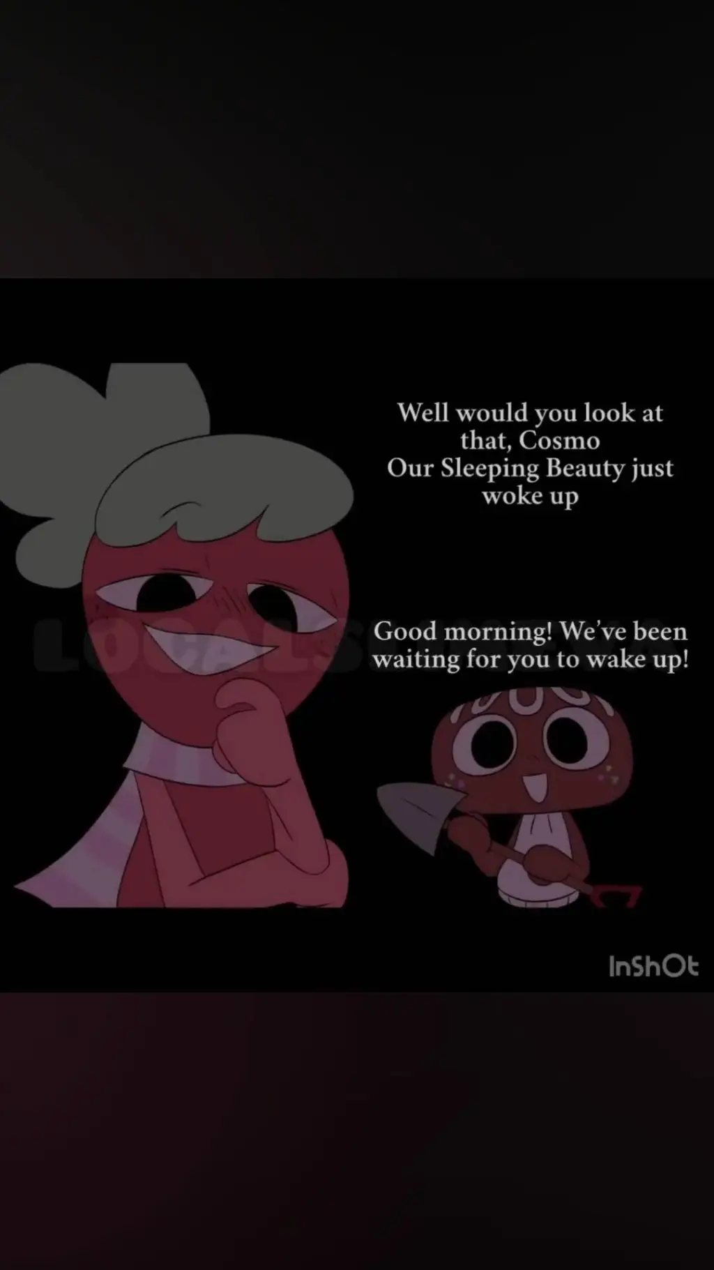 ai character: sprout&cosmo;> background