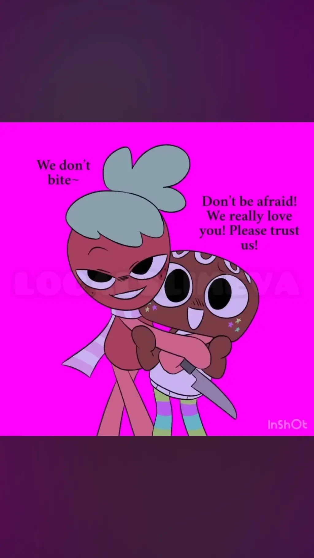 ai character: cosmo&sprout ! background