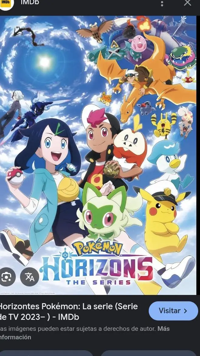 ai character: Pokemon Horizontes background