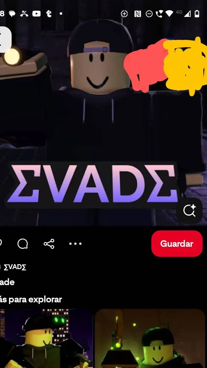 ai character: EVADE [IMPOSIBLE] background