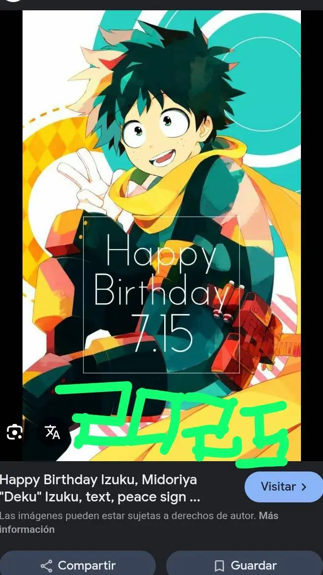 ai character: Feliz cumpleaños! background