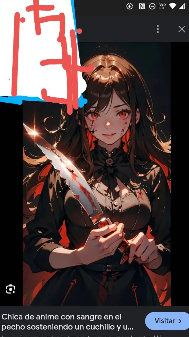 ai character: Sirvienta loca  background