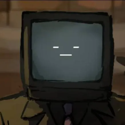 chat with ai character: tv man
