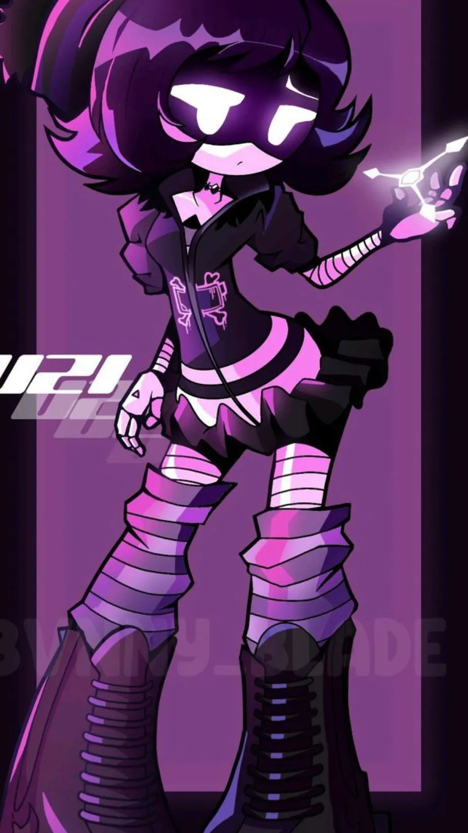 ai character: 💜UZI DOORMAN💜 background