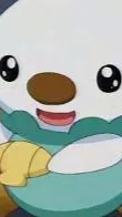 ai character: Oshawott  background