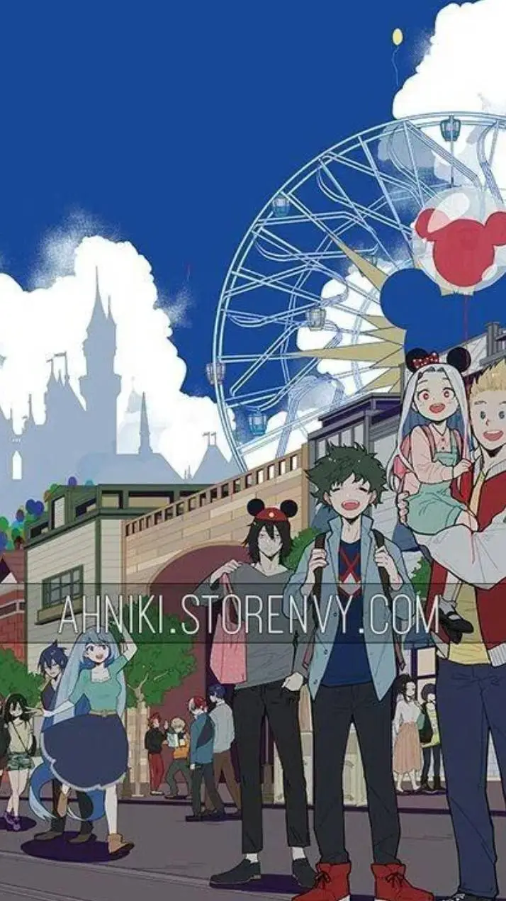 ai character: MHA feria 🎊 background