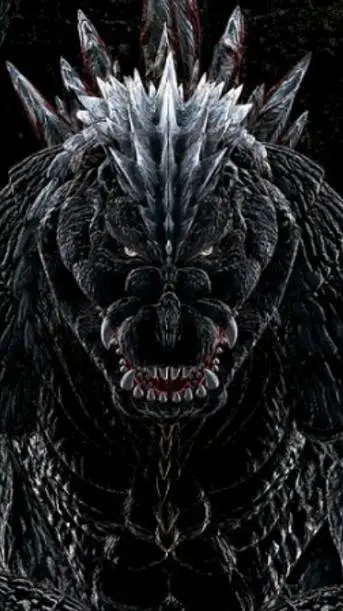 ai character: Godzilla Ultima  background