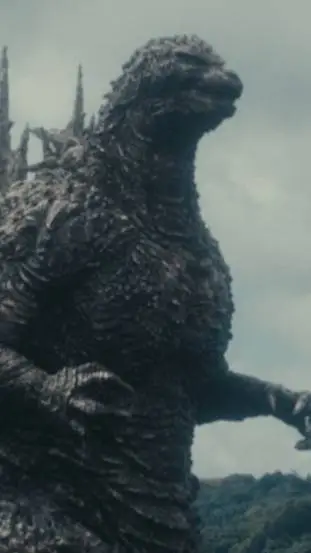 ai character: Godzilla - one background