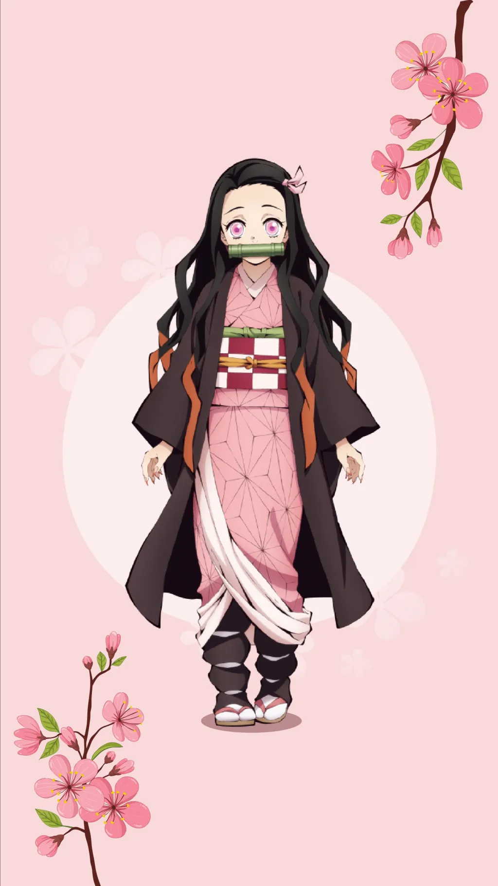 ai character: Demon nezeko background