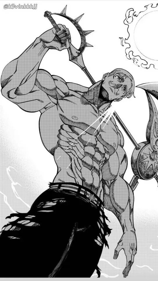 ai character: Escanor el león background