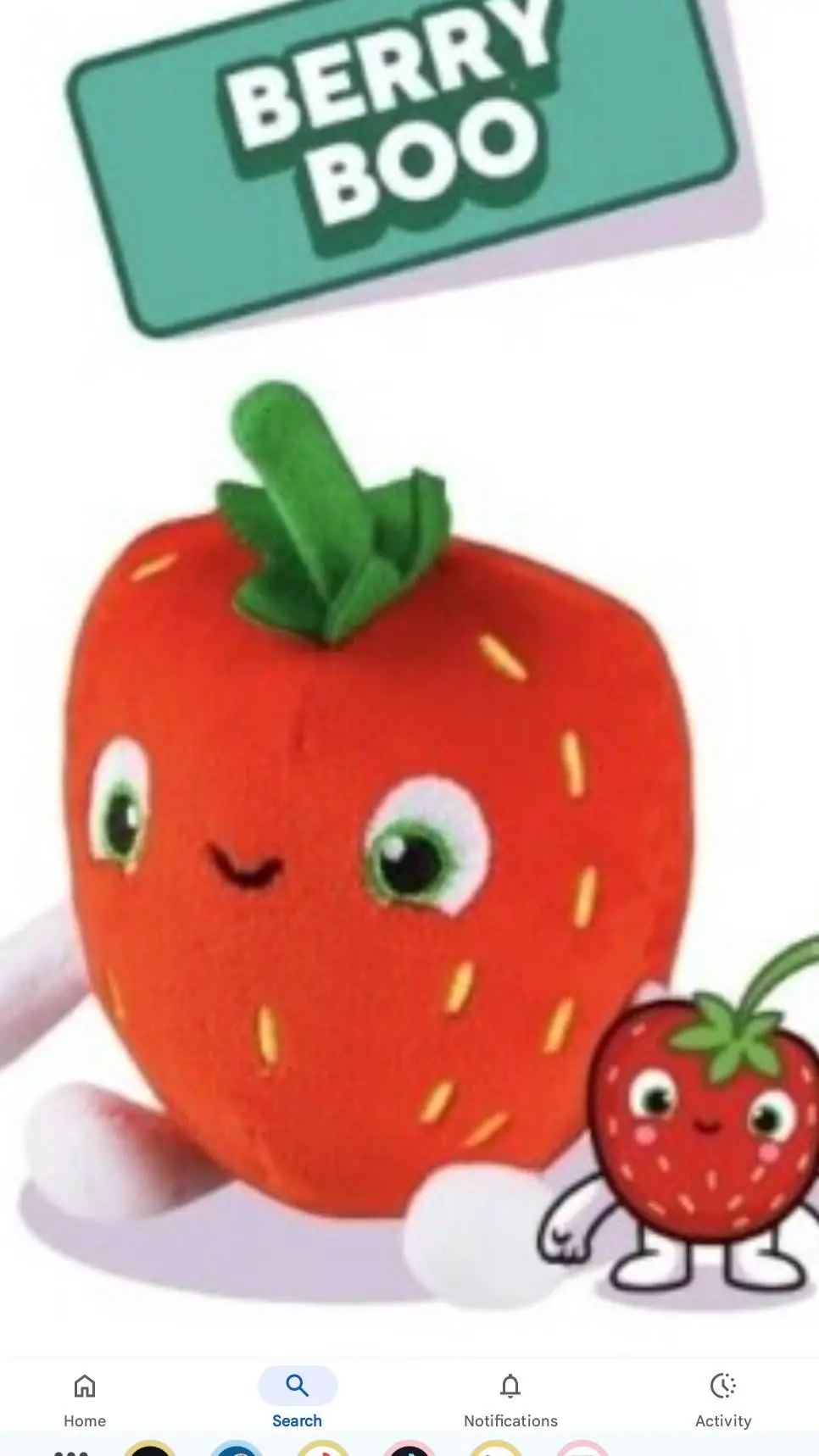 ai character: berry boo vs bus background